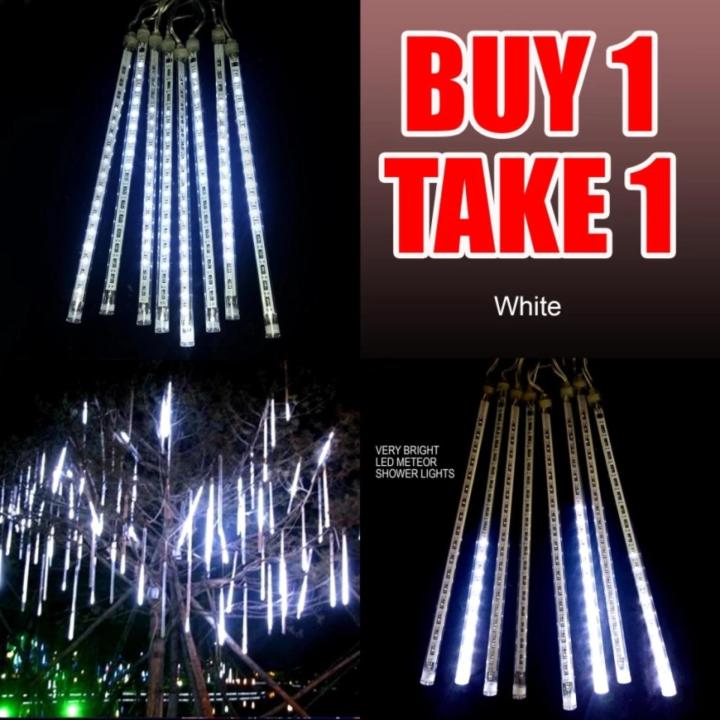 LST BUY 1 TAKE 1 LED Meteor Shower Christmas Lights 30CM (White
