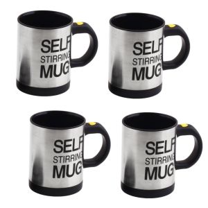 Self Stirring Coffee Mug Gift Set of 4 Keimav