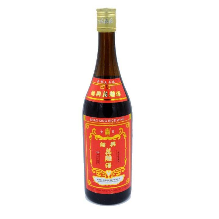 JL Huadiao Shaoxing Cooking Rice Wine (750ml) 绍兴花雕酒 | Lazada PH