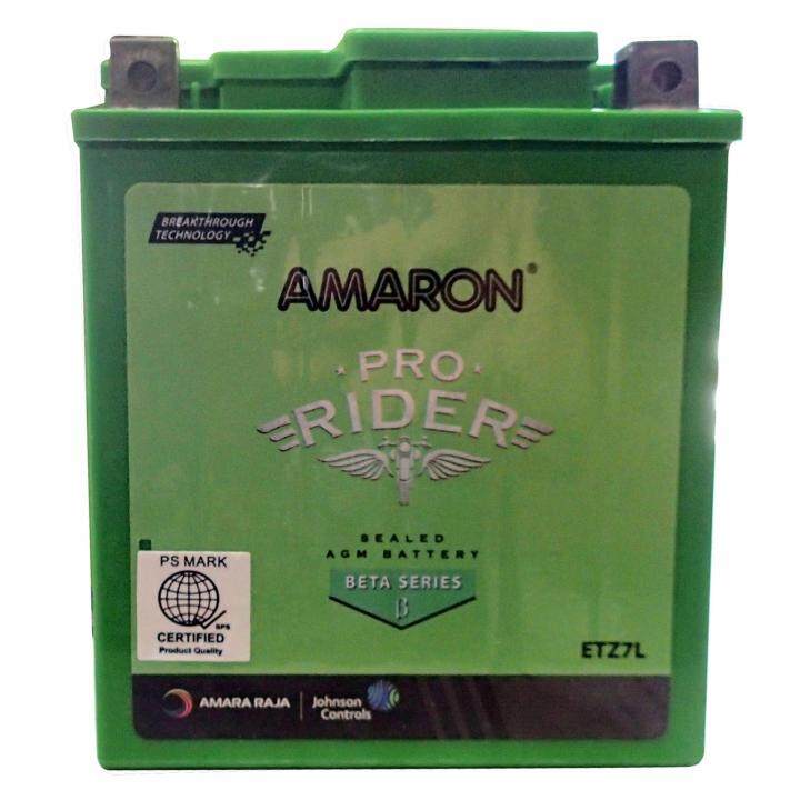 AMARON Pro Bike Rider AP ETZ7L YTX7L BS Motorcycle Battery