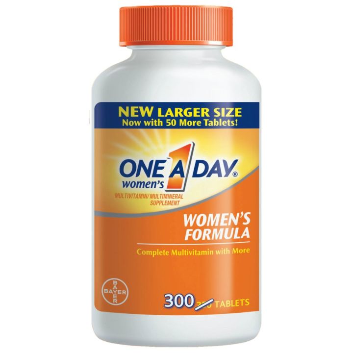 One A Day Women's Multivitamins, 300 Tablets Lazada PH