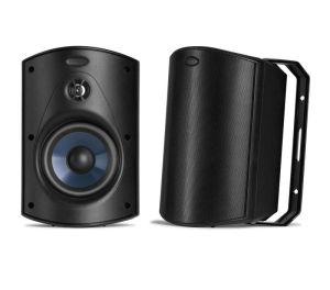 Polk Audio Atrium 5 All Weather Speakers indoor outdoor speakers  (Black)- Atrium5