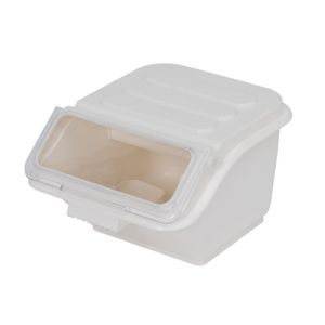 Jenstore Effi  ถังบรรจุอาหาร ถังใส่อาหาร ถังใส่ส่วนผสมอาหาร ถังอาหารตั้งพื้น ถังเหลี่ยม ถังใส่อาหารสี่เหลี่ยม  ความจุ 8 ลิตร รุ่น SIB-8