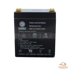 Sunny แบตเตอรี่แห้ง รุ่น SN 5-12 ขนาด 12V 5.0AH.