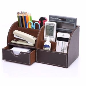 ORZER กล่องเครื่องเขียน อุปกรณ์จัดเก็บบนโต๊ะ Stationery Storage Desk Organizer