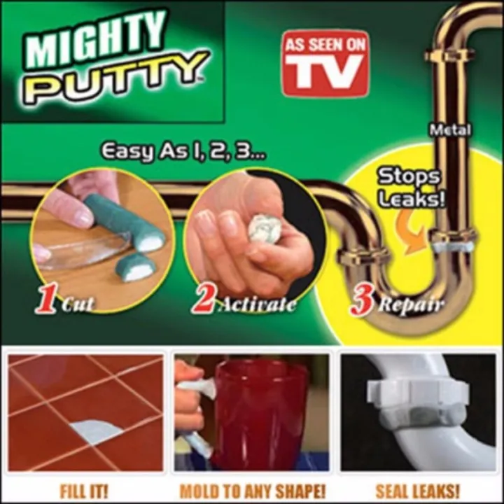 Mighty Putty กาวเรซิ่นอเนกประสงค์ ซ่อมแซมได้แม้ในน้ำ