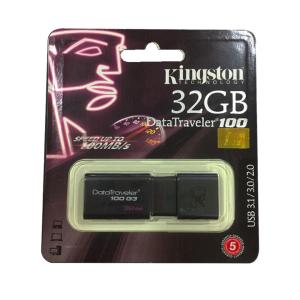 ของแท้ Kingston DataTraveler100 32GB USB 3.0 (DT100G3/32GBFR) ประกันตลอดอายุ