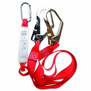 LANYARD 2 Hooks and Karabiner สายโยงตัวกันตก 2 ตะขอ กับคาราไบเนอร์