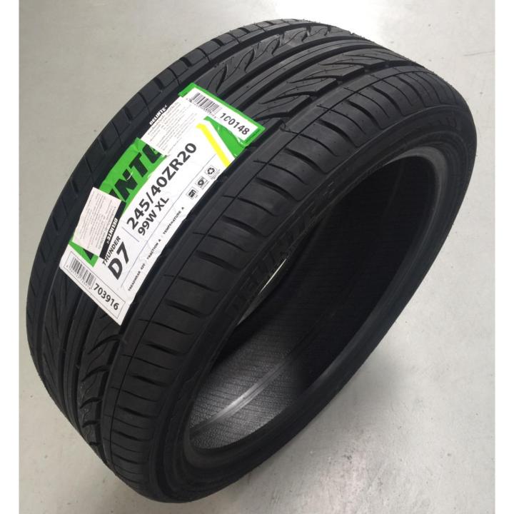 DELINTE 245/40R20 รุ่น D7 ปี 23 ผลิตไทย (ยางรถยนต์ 1 เส้น