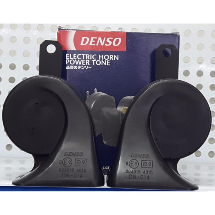 Cặp kèn sò Denso, còi sên Denso 12V, sử dụng nguồn 12V DC, âm 