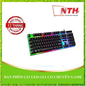 [HCM]Bàn phím G21 LED giả cơ game chuyên dụng