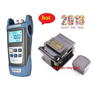 Máy đo công suất Quang MTV310 tích hợp Bút soi Quang 5Km và dao cắt quang FC-60S chất lượng cao