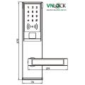 Khóa mã số VNLOCK, model VN-8036M. 