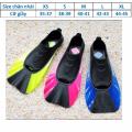 Chân vịt lặn biển, chân nhái lặn biển, chất liệu silicone ôm chân thoải mái vận động POPO Collection. 