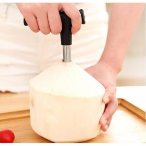 Dao thái nhọn bằng thép trắng nhập khẩu không gỉ (làng nghề rèn truyền thống)