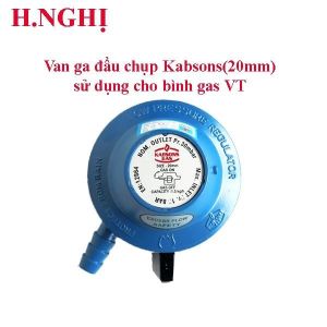[HCM]Van điều áp sử dụng cho bình ga đầu chụp VT-20mm ( xanh)