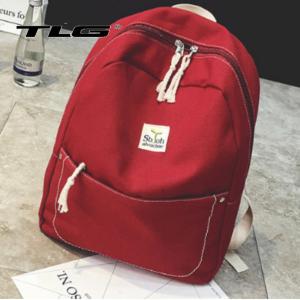 Ba Lô nữ Canvas nữ Sinh Phong Cách Hàn Quốc  208069 2(đỏ)