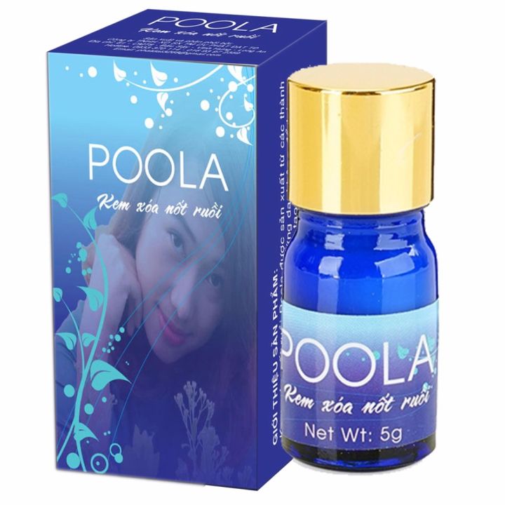 Kem xóa nốt ruồi Poola 5g