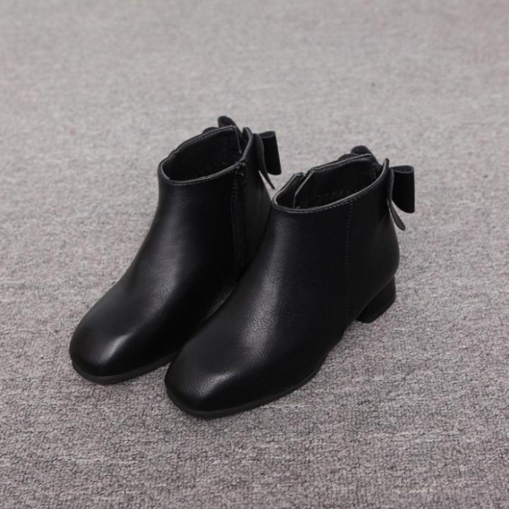 giày boot cao gót cho bé gái