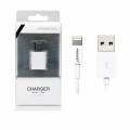 Bộ sạc cáp Pisen 1A cho iPhone. 