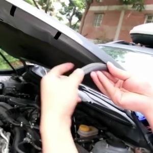 SEAMETAL Penutup Mesin Segel Mobil Karet Peredam Pintu Mobil Strip Penyegel Mobil Penutup Karet