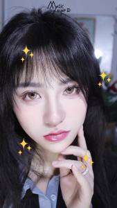 【COD&Free Lenscase】MYSTICEYES SOFTLENS TWILIGHT SERIES 1Pasang Korean Fashion Style Lensa Warna Soflens Diameter 14.2MM Normal