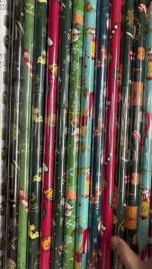 10 rolls Christmas 100g thick DIY Gift wrapper packing paper Glossy gift wrapping paper