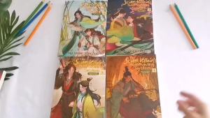 หนังสือ โม่เซียงถงซิ่ว The Scum Villains Self-Saving System Book Vol.1 / 2 / 3 / 4 By Mo Xiang Tong Xiu MXTX โม่เซียงถ่งซิ่ว หนังสือ ASIAN MYTH LEGEND พร้อมส่ง ในภาษาอังกฤษ