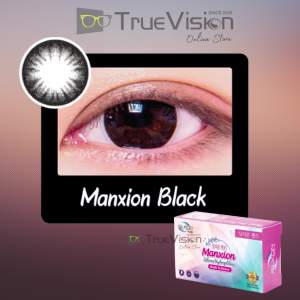 Silkon Manxion Silicone Hydrogel Monthly Coloured Lens **BUY 2 FREE 1 SOLUTION**