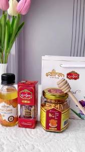 Set quà Nhụy hoa nghệ tây thương hiệu Saffron Việt Nam (gồm: Saffron bahraman mật ong nguyên chất và đông trùng hạ thảo sấy thăng hoa)