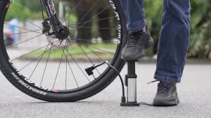 ROCKBROS Bike Foot Pump High Pressure AV/FV Portable Air Inflator bicicleta MTB Bicycle Pump Bike Accessories