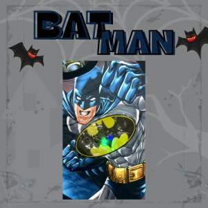 KD 283 ชุดแฟนซี Batman + หน้ากากผ้าคลุม มีไฟตรงหน้าอก