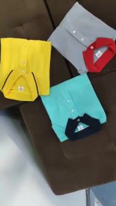 Áo Polo Vải Cá Sấu Màu Xanh Ngọc - Đồng phục công ty hội nhóm