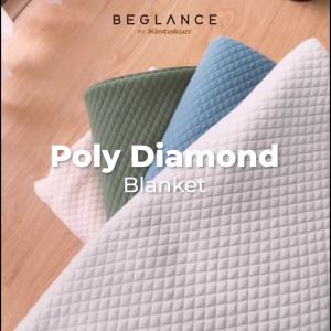 KINTAKUN BEGLANCE Selimut Diamond Knit Blanket Premium 150 x 175cm - Varian Warna