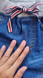 OMAHBAYI - Celana Jeans Anak Laki Laki Umur 1-6 Tahun Celana Jins Polos Rib Wisker Premium