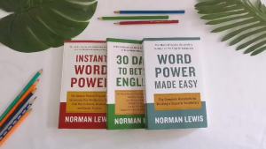 1/2/3 Book For Option หนังสือภาษาอังกฤษ 30 Days To Better English | Power Made Easy | Instant Word Power | By Norman Lewis Handbook | English Book For Learning English Grammar Bulding Vocabulary | Improve Spelling Skill | English Learning Book New