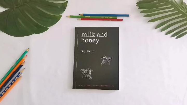 หนังสือภาษาอังกฤษ พร้อมส่ง Milk and Honey หนังสือ By Rupi Kaur Literature Family Poetry Women Love Poems Books for Teen Adult English Reading Book Gifts Paperback