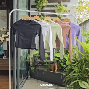 Áo tập dài tay thun tăm SRT3096 beYoga