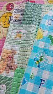 Perlak Bayi Lembut Alas Ompol Waterproof Karet Tebal Empuk Ukuran Besar 70x60 cm