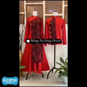 Ming Na Long Dress | Baju Cheongsam Anak Perempuan dan Dewasa | Koko Shanghai | Kostum Imlek