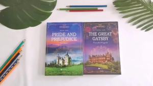 หนังสือภาษาอังกฤษ หนังสือ PRIDE AND PREJUDICE / THE GREAT GATSBY Popular Book Famous English Book Novel for Adult Literature Reading Story Books Reading Gift นวนิยายต้นฉบับภาษาอังกฤษ การอ่าน
