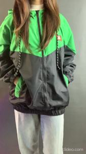 HOLDERS Jaket Hoodie Tracktop Parasut Kombinasi Warna Keren | Windbreaker Jacket Vintage Casual