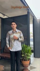 Jayabaya Batik SINABUNG Kemeja Katun Furing Lengan Panjang