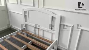 DL Home Concept Solid Wood Single Pull Out Bedframe