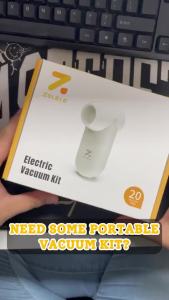 ZOLELE EV01 Electric Pump Air Compressor Portable Electric Air Pump Vacuum bag small compressor