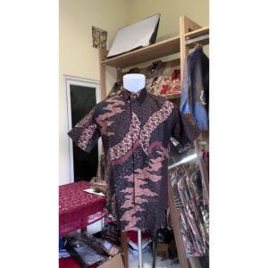 Jayabaya Batik DANANJAYA PENDEK: Kemeja Batik Katun