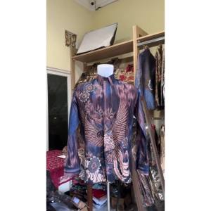 Jayabaya Batik CARAKA Kemeja Batik Furing Lengan Panjang