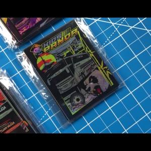 (isi 10 lmbr) Stiker Bis Hologram Berkilau Stiker bus asli Stiker bus KIDS PANDA stiker BASURI stiker Bus Mania Anti Air