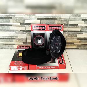 Peci H Iming Hitam Polos Ac & Kopiah Songkok Nasional Tinggi 7-10 Cm