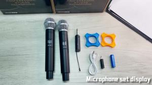 KOORFLY SM58 Professional Wireless Microphone UHF Handheld Rechargeable Dynamic Microphones For Karaoke